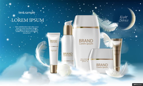 面膜，肌膚的精致呵護(hù) 美妝海報(bào)設(shè)計(jì)中的護(hù)膚哲學(xué)